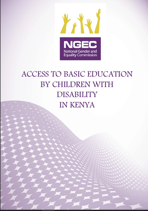 ACCESS TO BASIC EDUCATION BY CHILDREN WITH DISABILITY