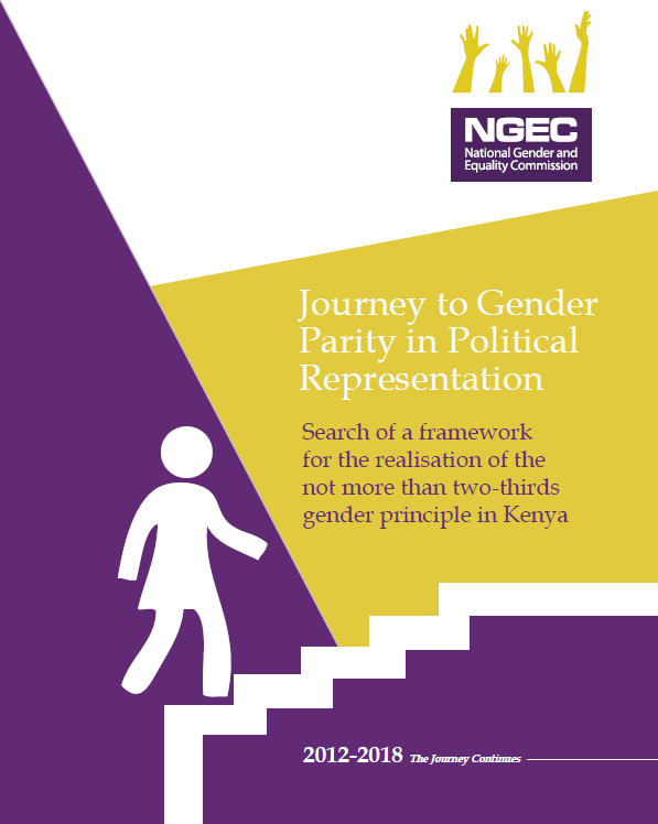 JOURNEY TO GENDER PARITY IN POLITCAL REPRESENTATION