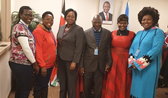 NGEC makes presentation on Women Empowerment at CSW 63rd Session