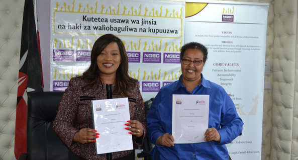 NGEC, Equality Now sign partnership MoU