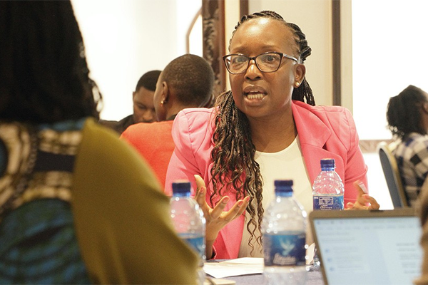 President’s Advisor	Applauds	NGEC's Leadership	in Establishing a Gender Data Hub