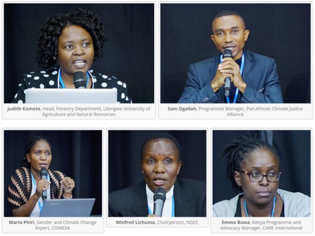 PACJA Side Event Report -Gender and CC-The African perspectives